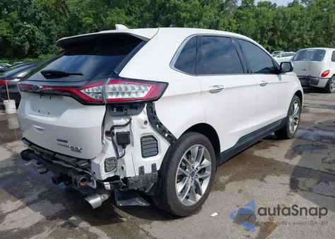 2017 Ford Edge Titanium из США, поврежденный, VIN 2FMPK4K98HBB96464